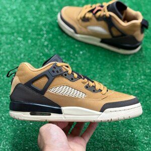 Nike Jordan Spizike Flax Black Brown GS FQ3950-202 NEW GS Sz 7 / WMNS 8.5